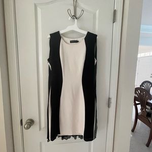 Black and White Vintage Dress